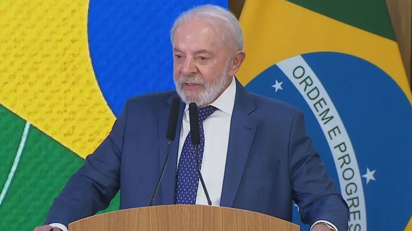 O presidente Luiz Inácio Lula da Silva (PT)