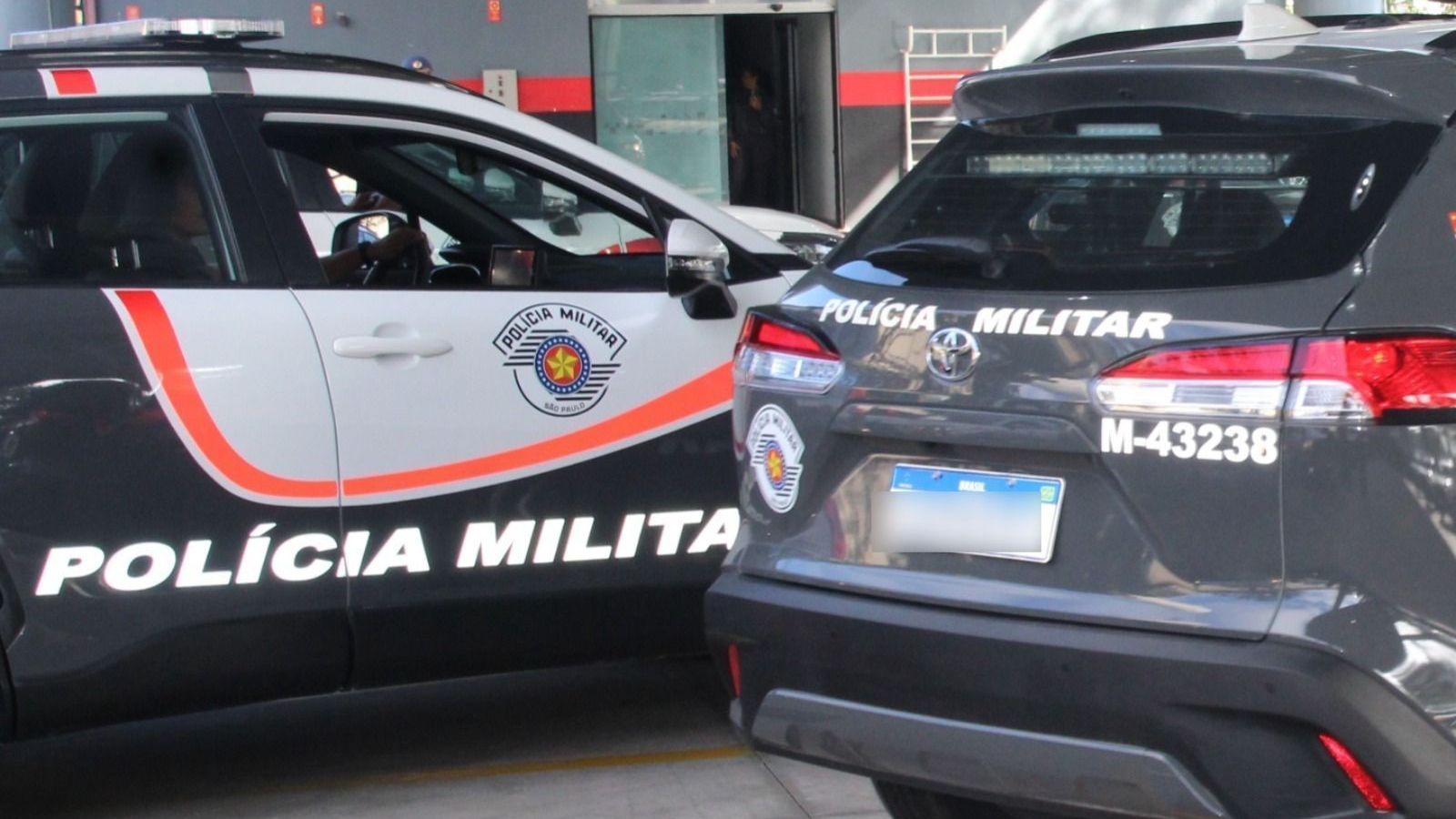 Carros da Polícia Militar de São Paulo