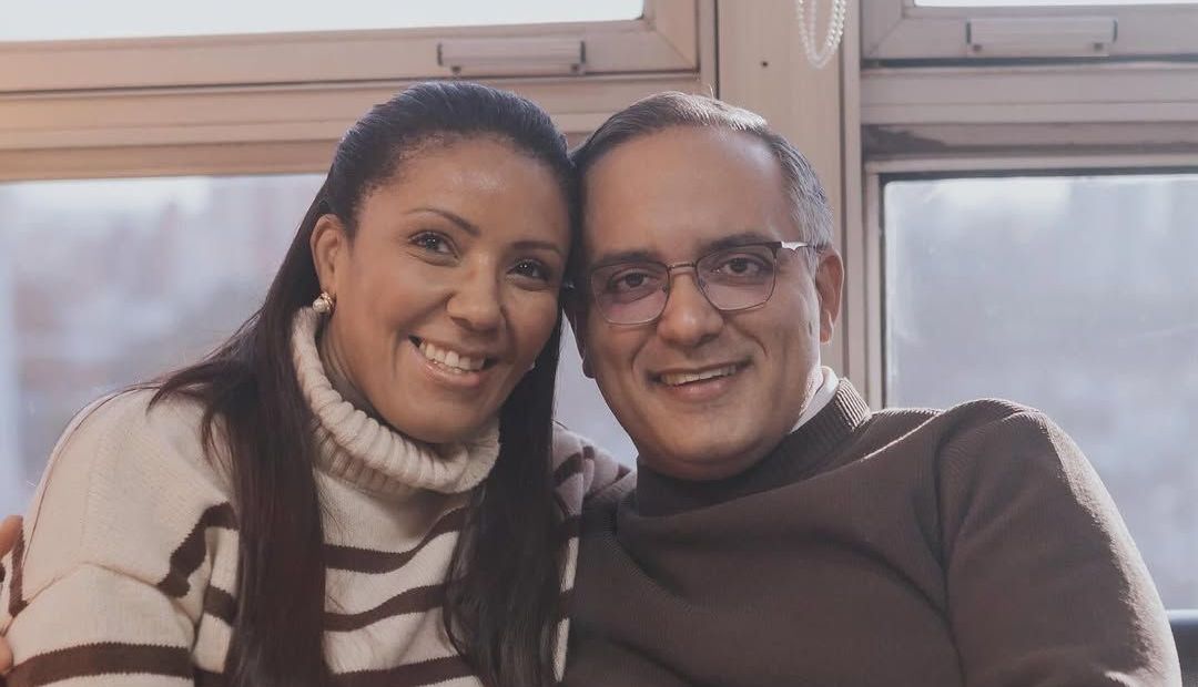 Prefeito de São Bernardo do Campo, Marcelo de Lima Fernandes (Podemos), e esposa, Rosangela dos Santos Lima Fernandes