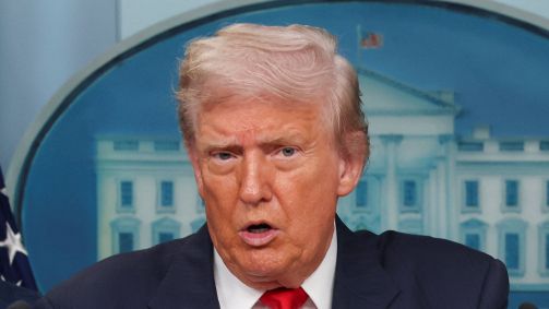O presidente dos EUA, Donald Trump