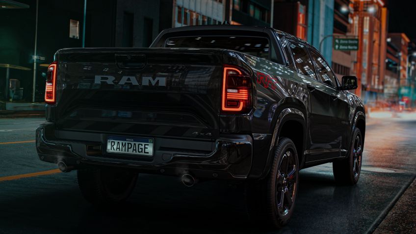 Ram Rampage 2026 tem lanternas escurecidas • Divulgação