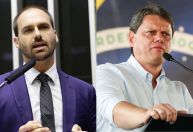 Eduardo Bolsonaro ataca Tarcísio e pode fortalecê-lo, dizem aliados