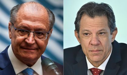Geraldo Alckmin e Fernando Haddad