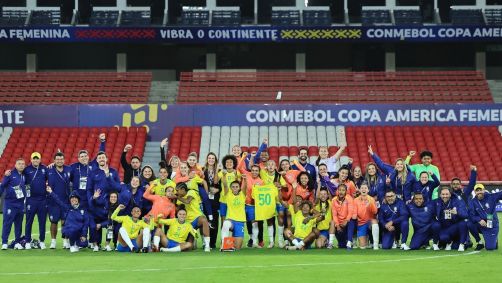 Brasil enfrenta a Colômbia na Copa América Feminina