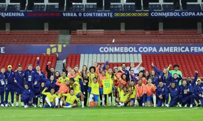 Copa América Feminina: Brasil enfrenta a Colômbia em busca do nono título