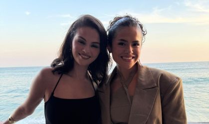 Maisa encontra Selena Gomez pela segunda vez; veja registro