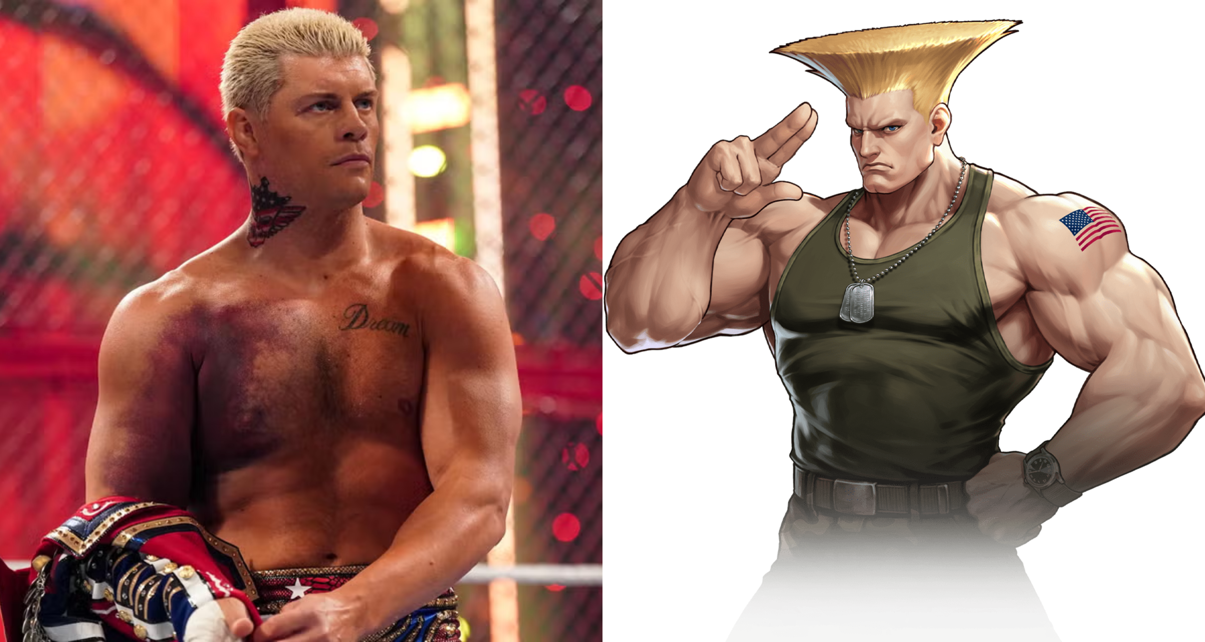 Cody Rhodes será Guile no novo filme • Reprodução