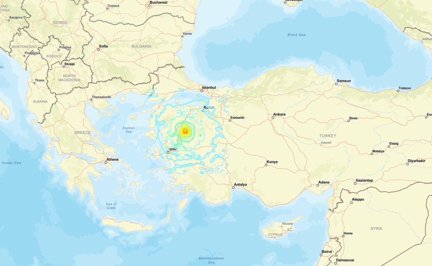 Terremoto de 6,1 é registrado na Turquia
