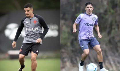 Coutinho e Savarino, camisas 10, se enfrentam pela Copa do Brasil