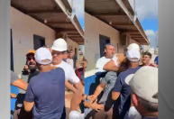 Vídeo: prefeito de Macapá agride jornalista durante vistoria em obra