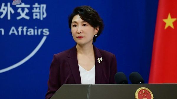 Porta-voz do Ministério das Relações Exteriores da China, Mao Ning, em entrevista coletiva concedida em 21 de agosto de 2025.