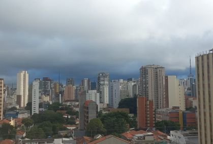 Alerta: tempo muda em São Paulo com chuva, raios e ventania