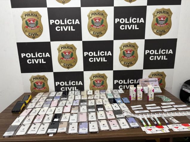 Apreensão foi realizada pela Polícia Civil de SP • Divulgação