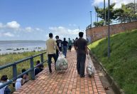 Juventude pelo clima: estudantes recolhem lixo e lançam alerta em Belém