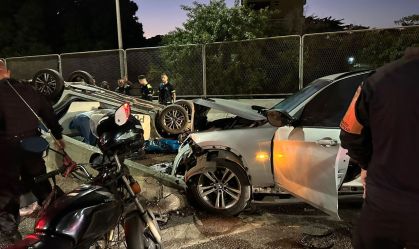 RJ: Policial que causou capotamento de viatura da PM estava com CNH vencida
