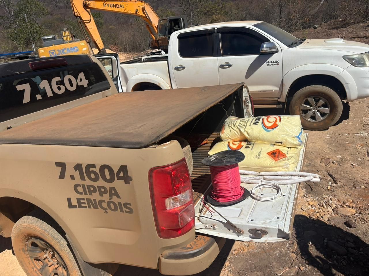 Imagem de destaque do post: Chinês é preso em garimpo ilegal com explosivos na Bahia