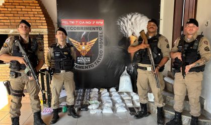 Drogas avaliadas em R$ 3 milhões são apreendidas em Minas Gerais