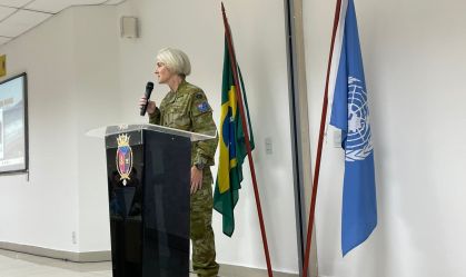 Rio recebe conselheira militar da ONU em preparação para missões de paz