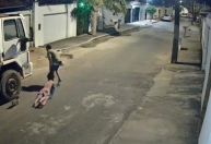 Homem que arrastou companheira pelos cabelos é preso pela polícia
