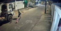 Homem que arrastou companheira pelos cabelos é preso pela polícia