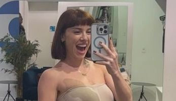 Alice Wegmann aparece com barriga de grávida de Solange para "Vale Tudo"