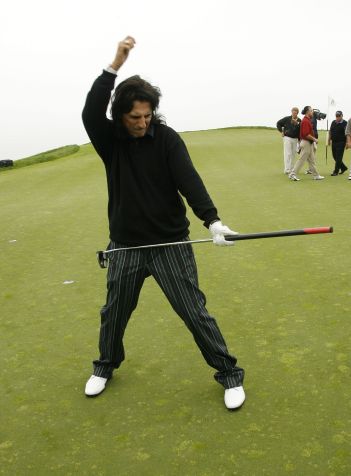 Alice Cooper, lenda do rock, encontrou uma nova paixão no golfe • Foto: Mathew Imaging/FilmMagic