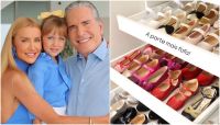 Ana Paula Siebert mostra closet detalhado da filha com Roberto Justus