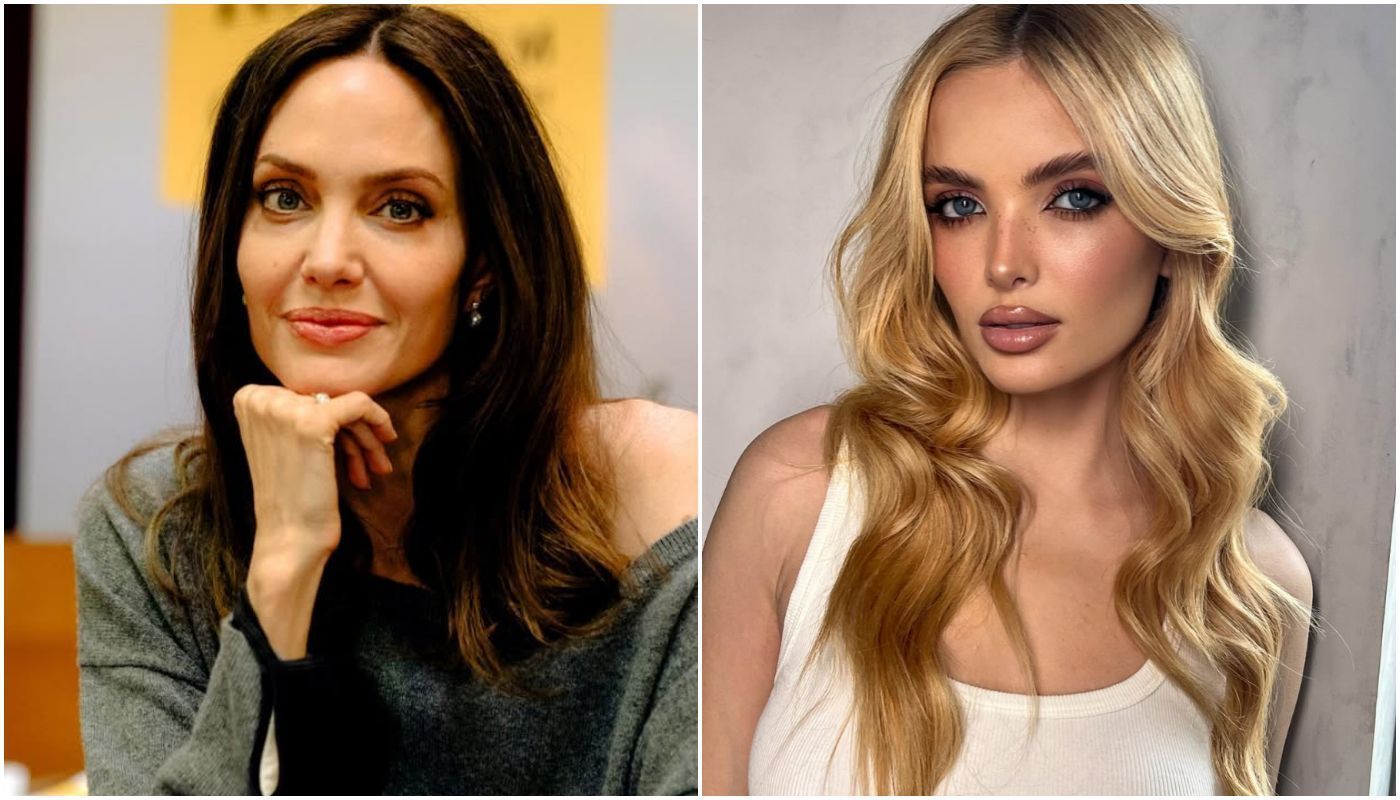Giovanna Chaves faz harmonização para ficar parecida com Angelina Jolie • Instagram / Angelina Jolie / Giovanna Chaves