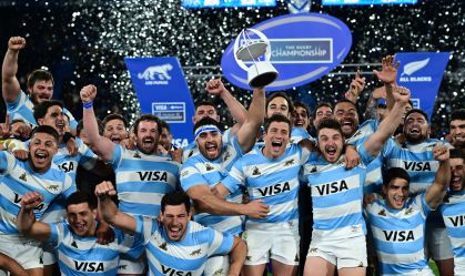 Rugby: Argentina faz história e vence All Blacks pela primeira vez em casa
