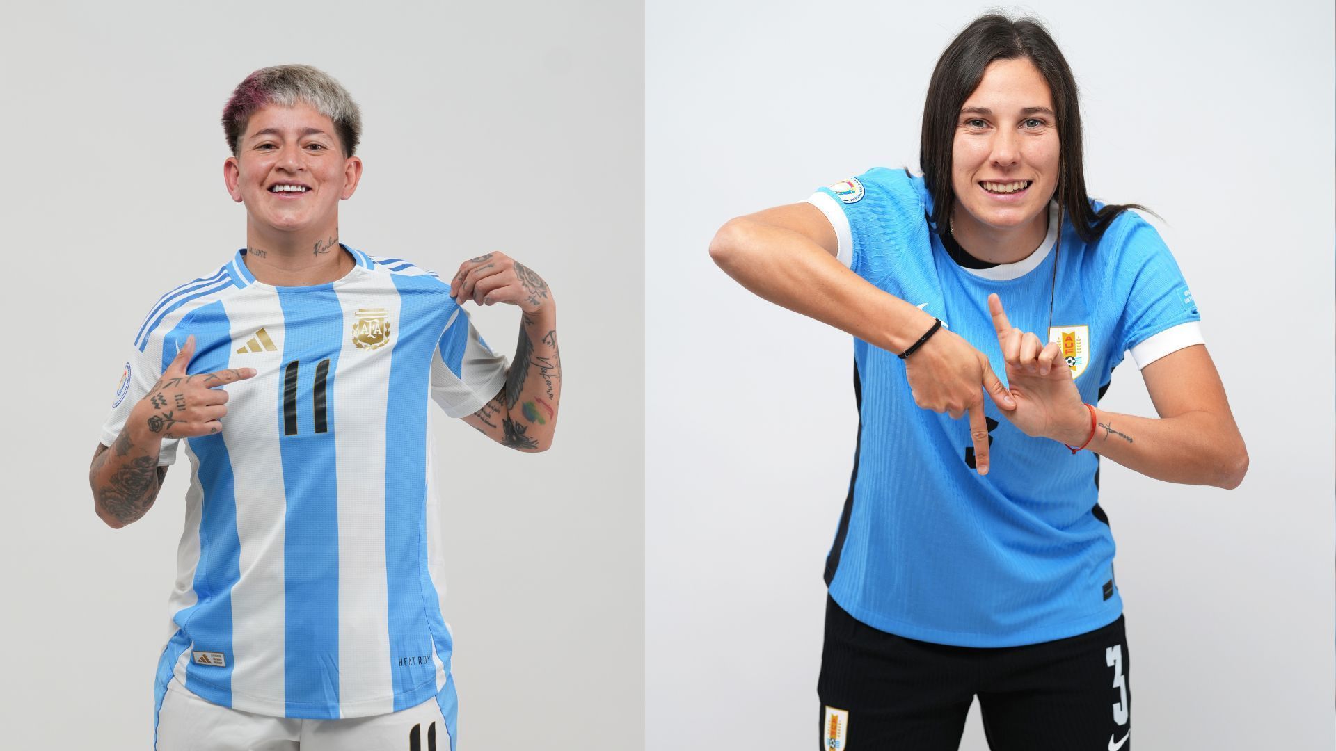Argentina e Uruguai se enfrentam pela disputa do 3º lugar da Copa América Feminina