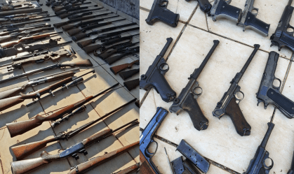 Arsenal com 111 armas é apreendido em sítio de São Roque (SP)
