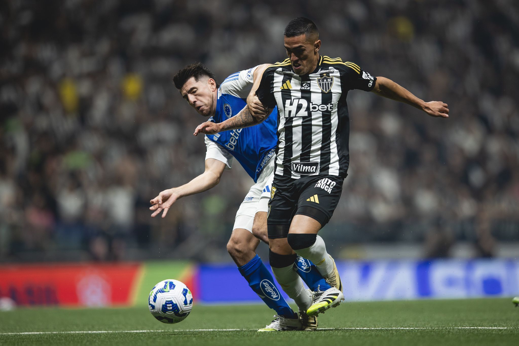 Lance de Atlético-MG x Cruzeiro, pela Copa do Brasil