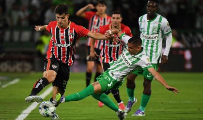 Rafael salva, e São Paulo empata com Atlético Nacional na Libertadores