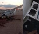 PF prende tripulantes de avião que caiu com quase meia tonelada de cocaína