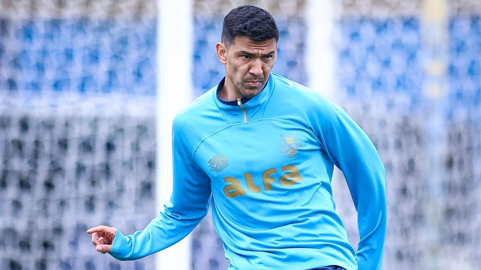 Balbuena em treino do Grêmio