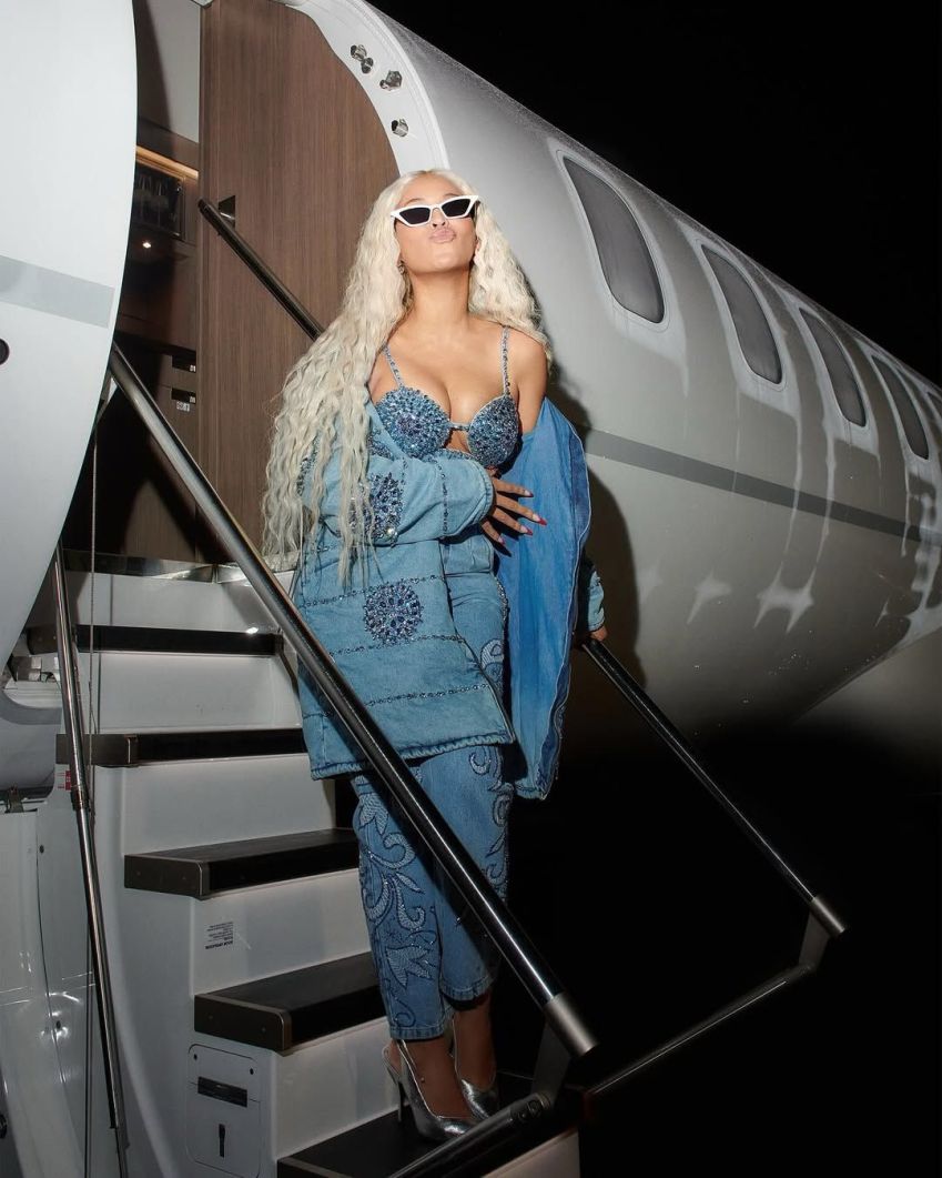 Beyoncé surpreendeu fãs brasileiros ao desembarcar na Bahia, em 2023 • Instagram/Beyoncé