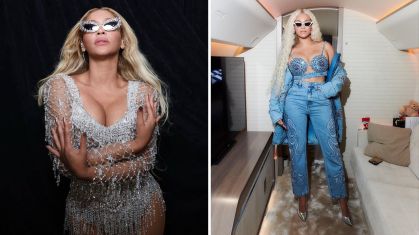 Beyoncé usando marca de moda nacional PatBo