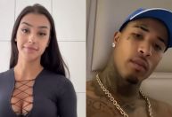 Bia Miranda fala sobre flagra de Gato Preto com duas mulheres após acidente