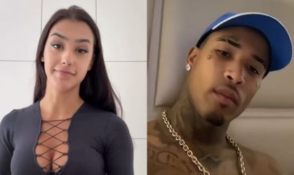 Bia Miranda fala sobre flagra de Gato Preto com duas mulheres após acidente
