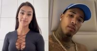 Bia Miranda fala sobre flagra de Gato Preto com duas mulheres após acidente