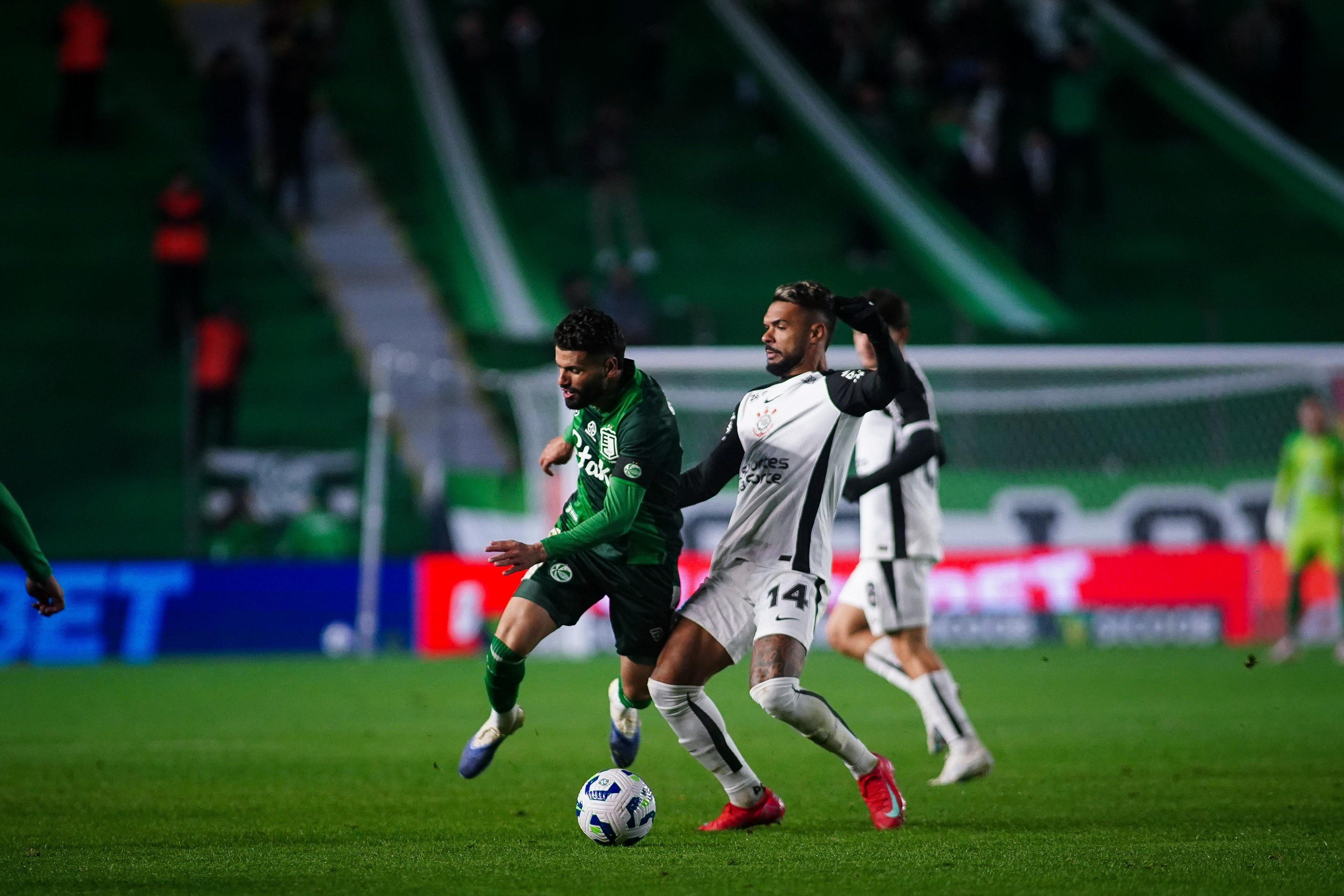 Lance de Juventude x Corinthians, pelo Brasileirão