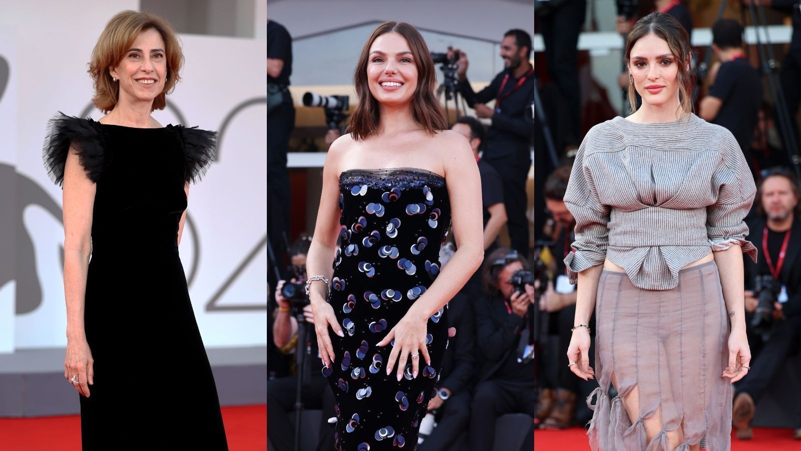 Brasileiras marcam presença em tapete vermelho do Festival de Veneza; veja