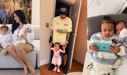 Bruna Biancardi mostra momentos em família com Neymar, Mavie e Mel