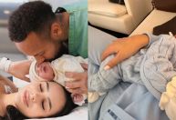 Bruna Biancardi celebra 1 mês da 2ª filha com Neymar: "Nosso pacotinho"