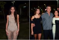 Pai de Bruna Marquezine faz rara aparição em festa de 30 anos da filha