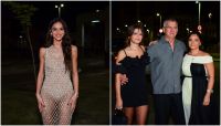 Pai de Bruna Marquezine faz rara aparição em festa de 30 anos da filha