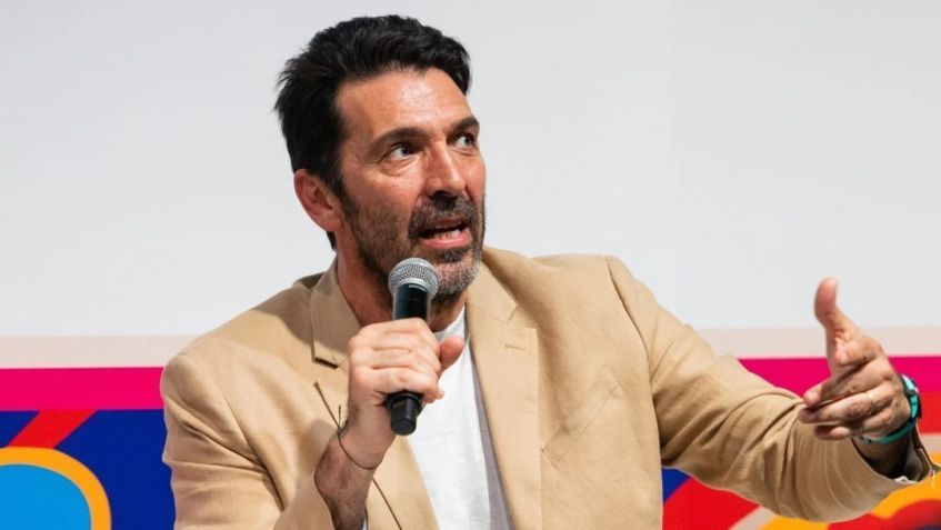 Gianluigi Buffon, ex-goleiro da Seleção Italiana • Lorenzo Olivetti/Salone del Libo