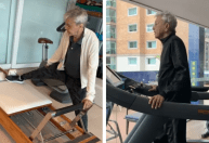 Caetano Veloso mostra rotina de exercícios ao som de K-pop; veja