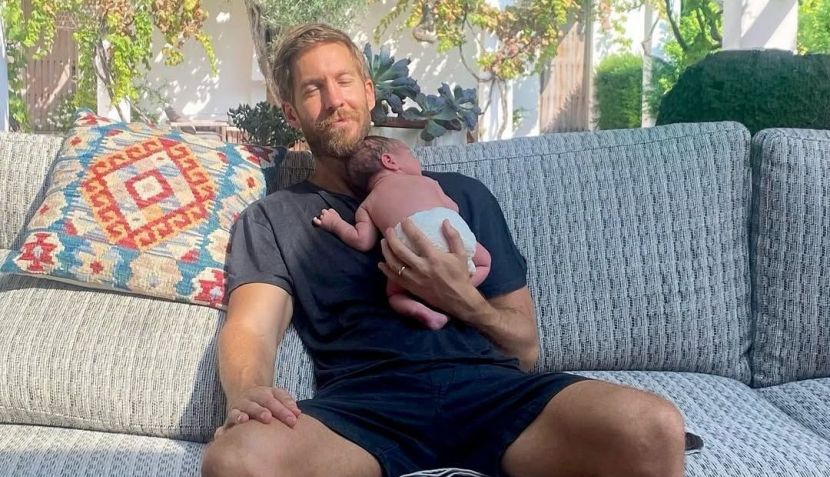 Calvin Harris contou que o filho nasceu no dia 20 de julho • Instagram/Calvin Harris