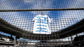 Camisa do Cruzeiro no Estádio Nilton Santos